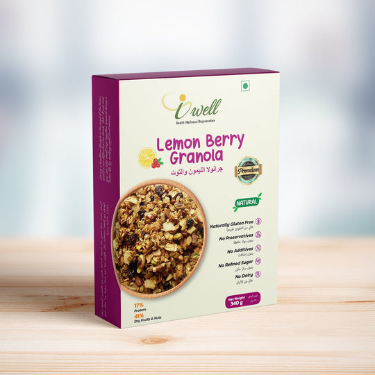 Lemon Berry Granola